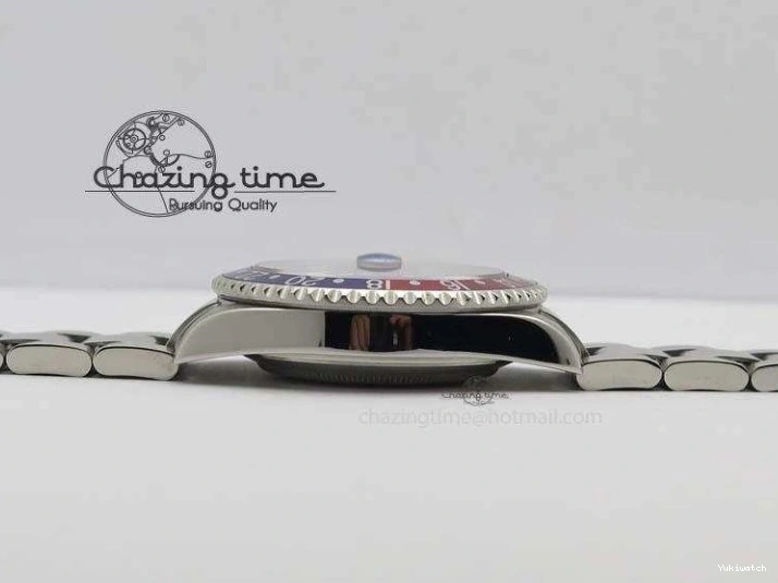 Red Black GMT-Master SS SS Blue Bp-Maker On A3186 Bezel Dial Bracelet 0211